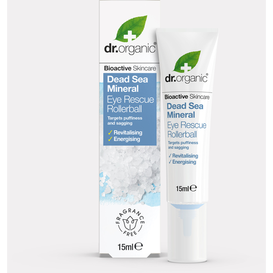 Dr Organic Dead Sea Minerals Eye Serum Roller 15 ml