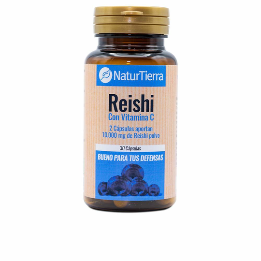 Kosttillskott Naturtierra C-vitamin Reishi 30 Kapslar (30 uds)