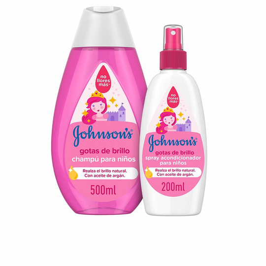 2-i-1 schampo och balsam Johnson's Gotas de Brillo Glans Barn (500 ml)