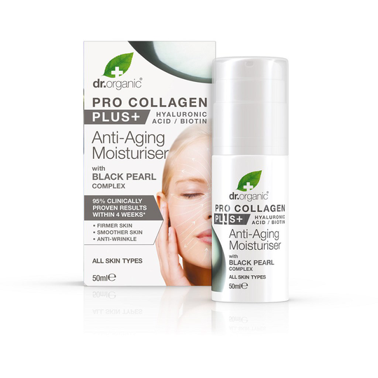 Dr Organic Collagen Anti-aging Cream Black Pearl 50 ml