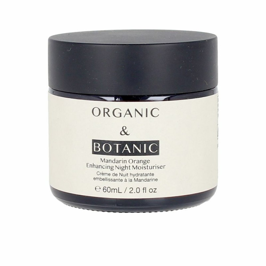 Nattkräm Organic & Botanic Mandarina Stärkande kräm (50 ml)