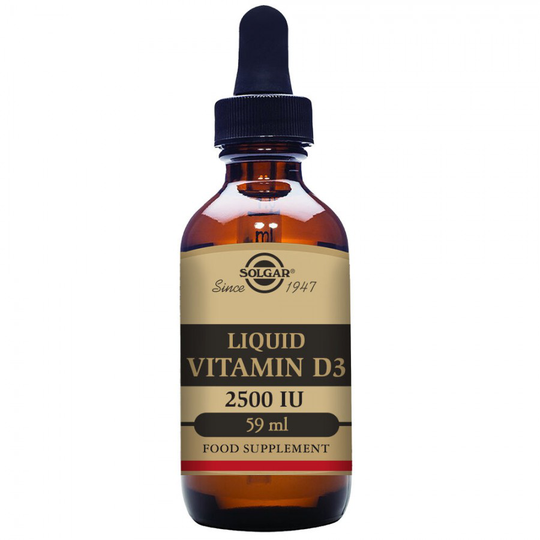 Flytande vitamin D Solgar 2500 iu