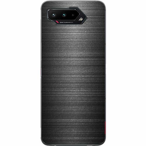 Asus ROG Phone 5 Genomskinligt Skal Brushed Metal