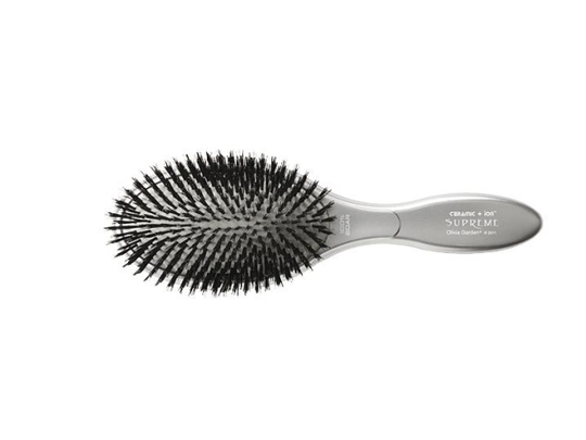 Olivia Garden Ceramic Ion SUPREME BOAR Brush for straightening and styling hair (1900)