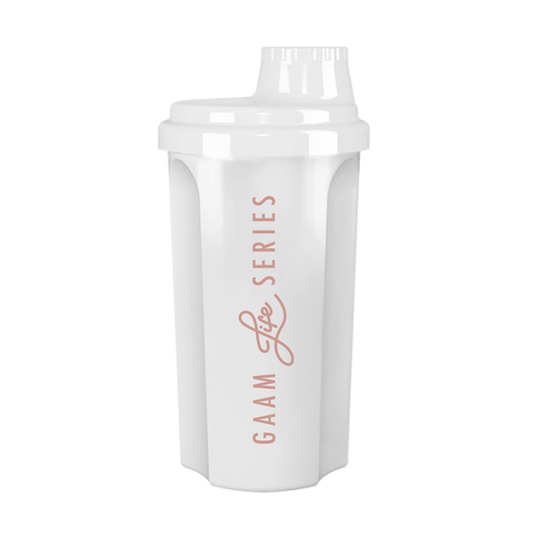Life Series Shaker, 500 ml, White/ rose, Flaskor