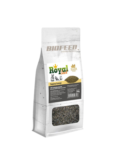 Biofeed Royal Snack Superfood - Konopi Frön 200g