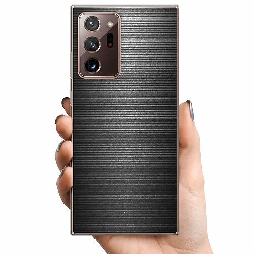 Samsung Galaxy Note20 Ultra TPU Mobilskal Brushed Metal
