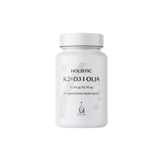 K2+D3-vitamin i olja 60k