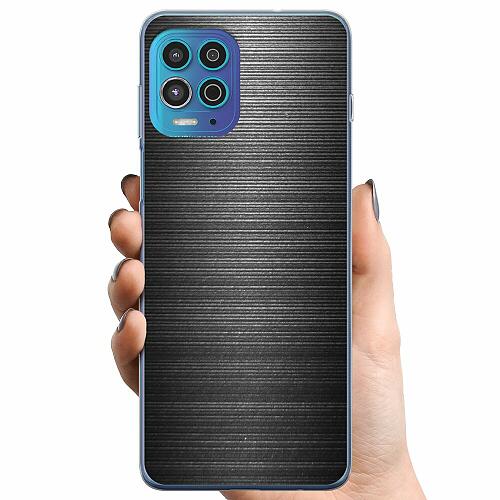 Motorola Moto G100 TPU Mobilskal Brushed Metal
