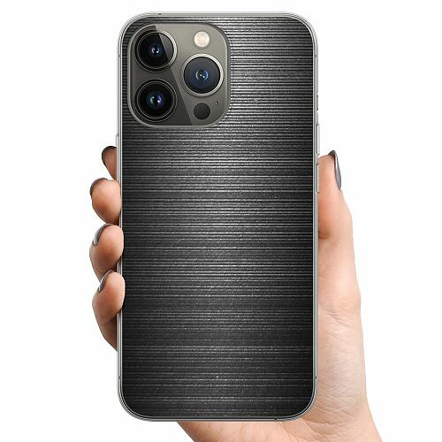 iPhone 13 Pro TPU Mobilskal Brushed Metal