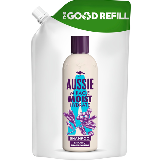 Aussie Moist Moisturising Shampoo Good Refill 430 ml