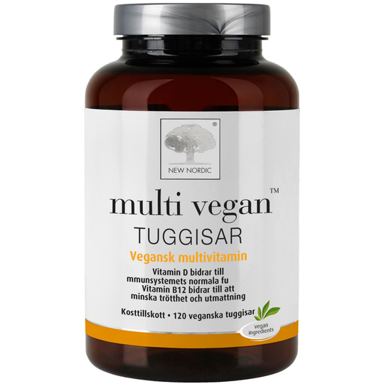 New Nordic Multi Vegan Tuggisar 120 st