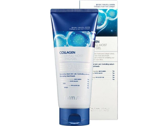 Farmstay FARMSTAY_Collagen Water Full Moist Peeling Gel 180ml collagen peeling gel