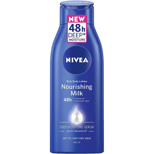 Body Milk Rich Nourishing 48h 400 ml, 400 ml Nivea Kroppskrämer & Body lotion