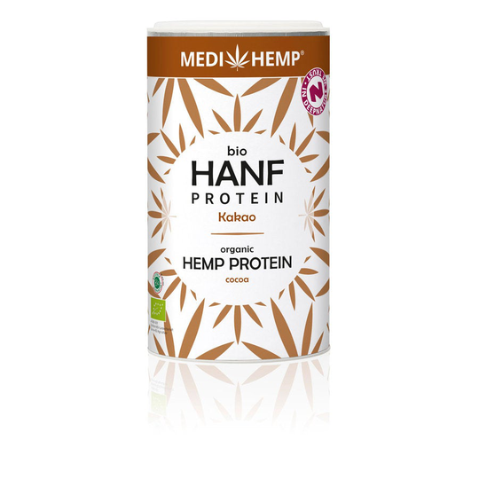 MEDIHEMP Bio Hanfprotein Kakao, 180g