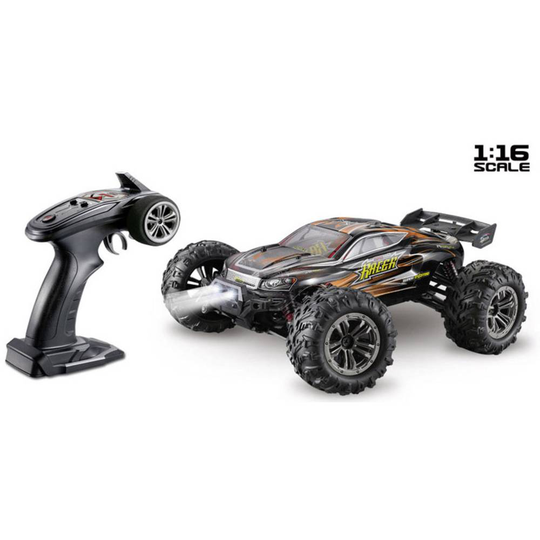 Absima Racer Svart, Orange Borst motor 1:16 RC modellbil Elektrisk Truggy Fyrhjulsdrift (4WD) RtR 2,4 GHz inkl. batteri
