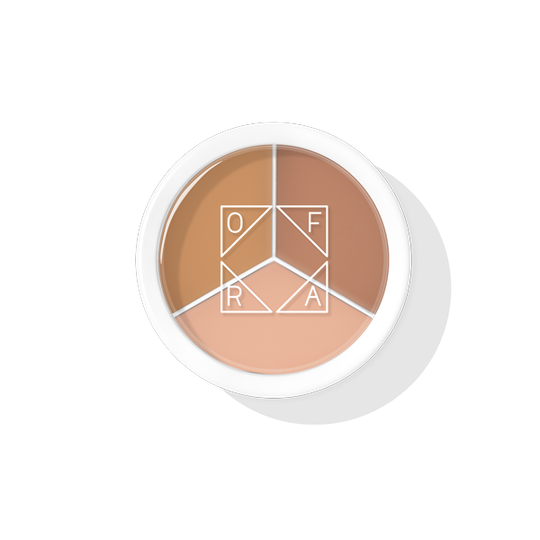 OFRA Cosmetics Concealer Corrector Tri Pot Lite Medium Amber