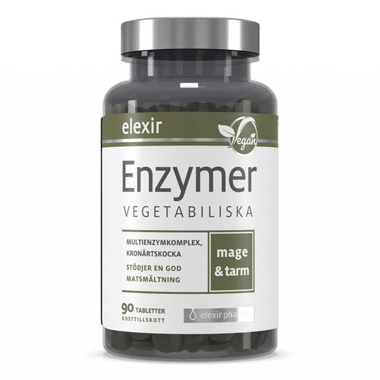 Enzymer, 90 tabs, Livsmedel