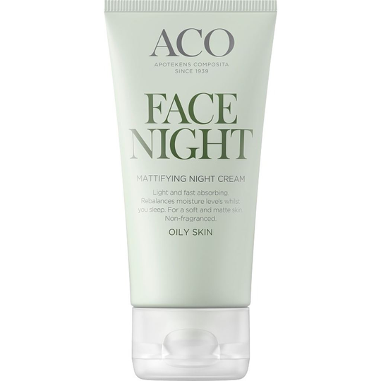 Aco Face Mattifying Night Cream Nattkräm 50 ml