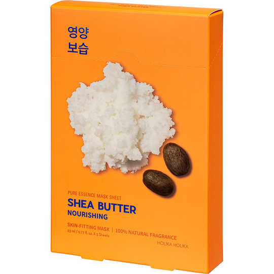 Pure Essence Mask Sheet Pack Shea Butter, Holika Holika Ansiktsmask