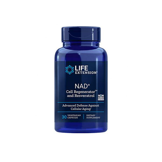 Life Extension NAD+ Cell Regenerator and Resveratrol, 30 kapslar