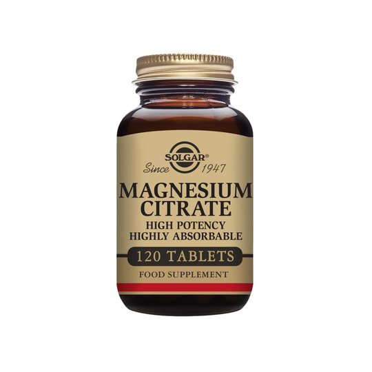 Solgar Magnesium Citrate 120 tabletter