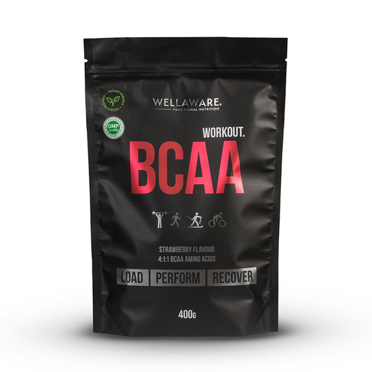 WellAware Workout BCAA Strawberry 400 g