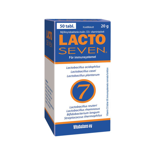 Lacto Seven 50 tabletter