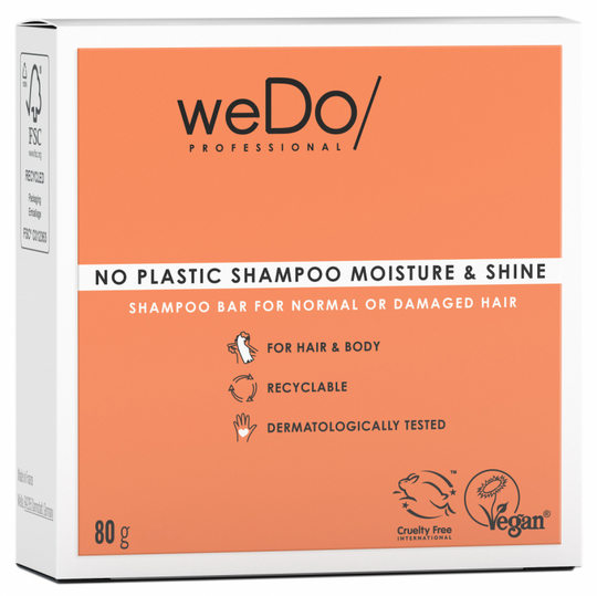 weDo No Plastic Shampoo Bar Moisture and Shine (80g)