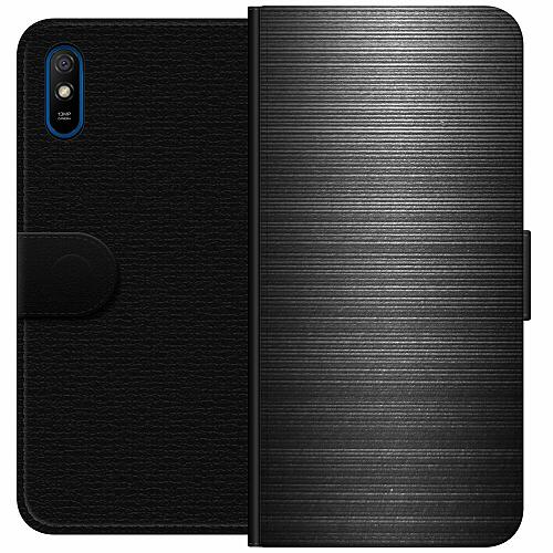 Xiaomi Redmi 9A Plånboksfodral Brushed Metal
