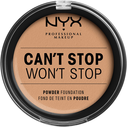 NYX PROFESSIONAL MAKEUP Can't Stop Won't Stop Powder Foundation Medium
