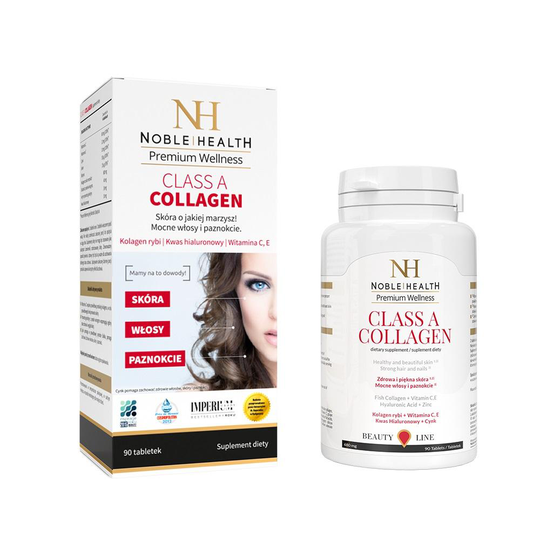 NOBLE HEALTH_Premium Wellness Class A Collagen kolagen 90 tabletek