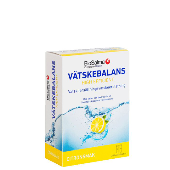 Vätskebalans Citron, 20 brustabletter