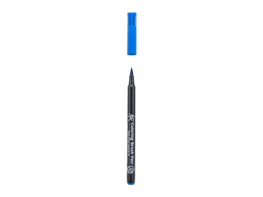 Sakura Koi Coloring Brush Pen Cerulean Blue