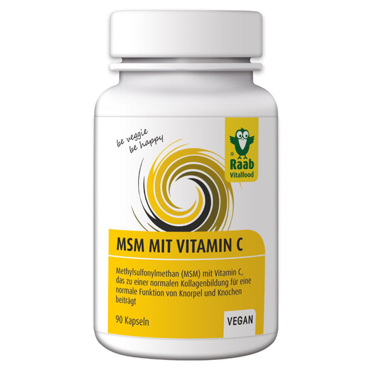 Raab Vitalfood MSM 90 kapslar, 56,7 g