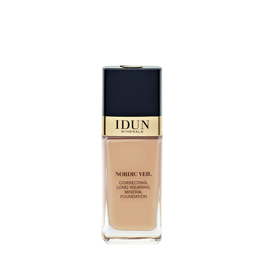 IDUN Minerals Liquid Mineral Foundation Nordic Veil Svea Warm Medium 26 ml