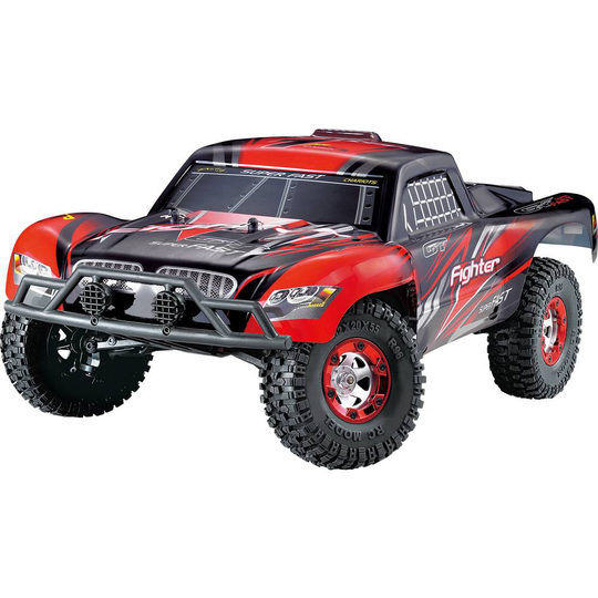 Amewi Fighter-1 Borst motor 1:12 RC modellbil Elektrisk Short Course Fyrhjulsdrift (4WD) RtR 2,4 GHz