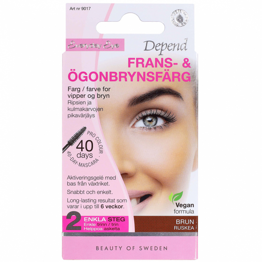 Depend Everyday Eye Lash & Eyebrow Colour - Brown