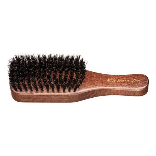 Borste Eurostil Barber Line Trä