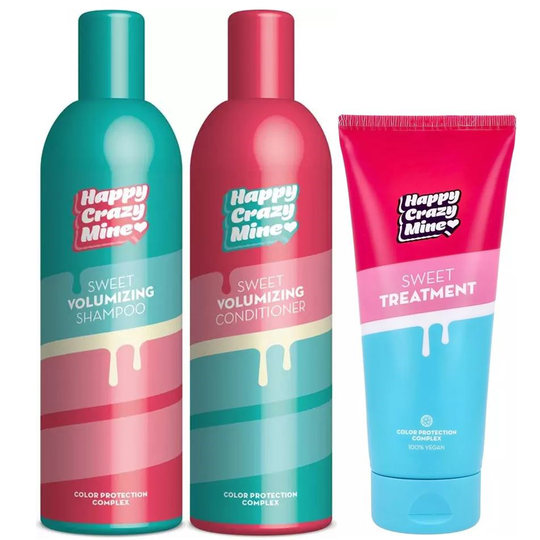 Happy Crazy Mine Sweet Volumizing Trio