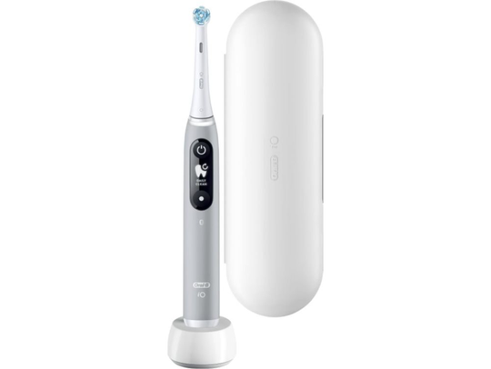 Oral-B Toothbrush iO Series 6 Rechargeable, For adults, Number of brush heads included 1, Number of teeth brushing modes 5, Grey Opal