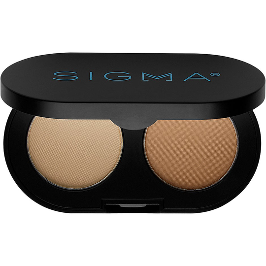 Color + Shape Brow Powder Duo Light, Sigma Beauty Ögonbrynspenna