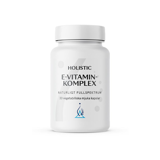 Holistic E-vitaminkomplex, 30 kapslar