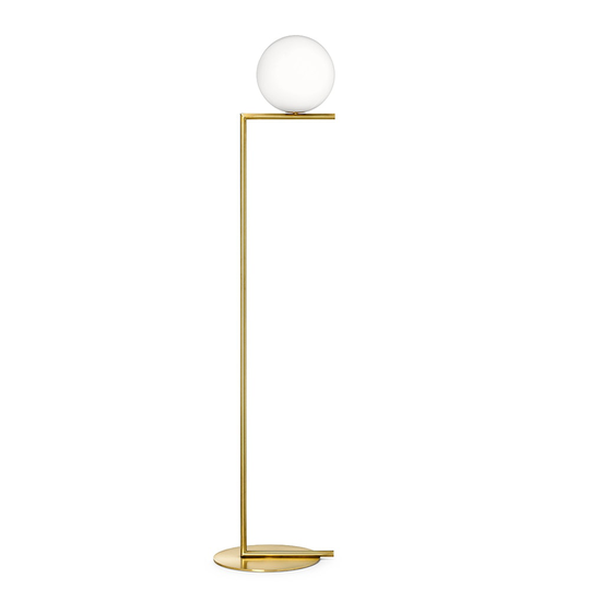 IC Lights F1 Golvlampa, Brushed Brass