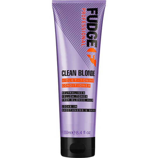 Clean Blonde Violet Toning Conditioner, 250 ml Fudge Conditioner - Balsam