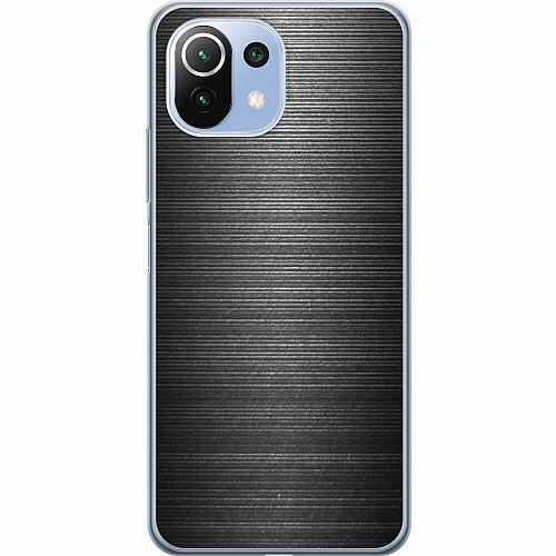 Xiaomi Mi 11 Lite Mjukt skal - Brushed Metal
