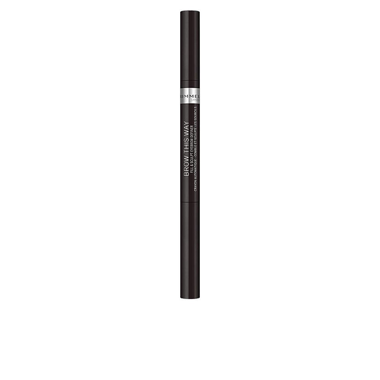 RIMMEL LONDON BROW THIS WAY fill&sculpt eyebrow definer #004-soft black