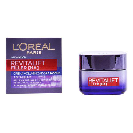 Nattkräm Revitalift Filler L'Oreal Make Up