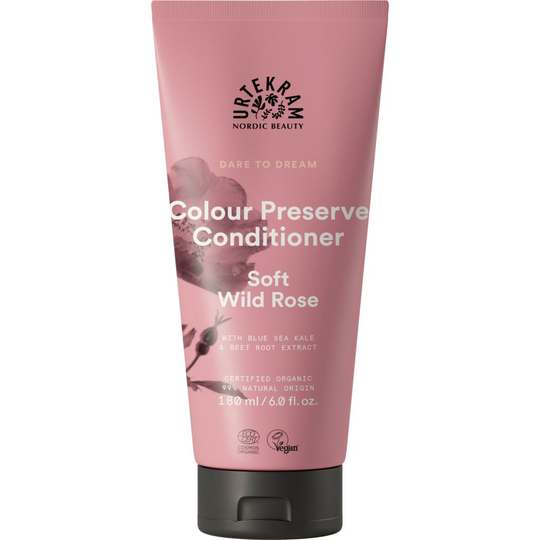 Urtekram Beauty Soft Wild Rose Colour Preserve Balsam 180 ml