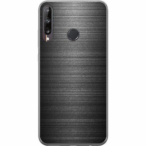 Huawei P40 lite E Mjukt skal - Brushed Metal